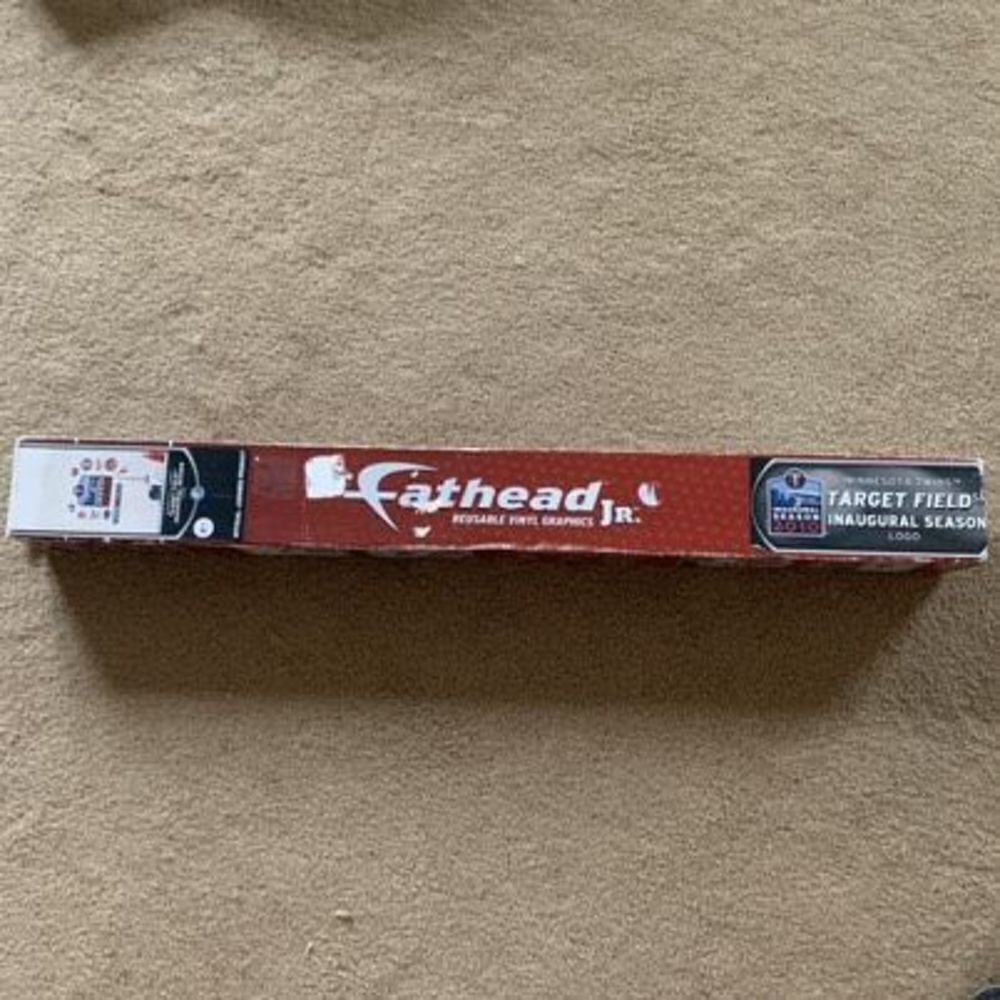Minnesota Twins Target Field Inaugural Season Logo Fathead Jr. *New-Open Box*